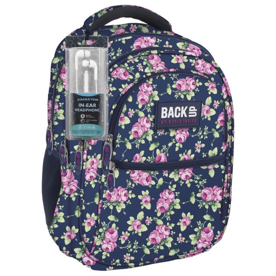 Ученическа ергономична раница BackUp B13, с 4 отделения