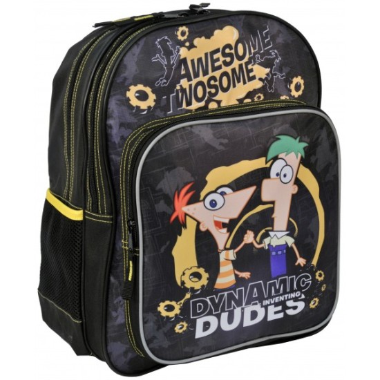 Paso Ергономична ученическа раница PHINEASH AND FERB DFG-162