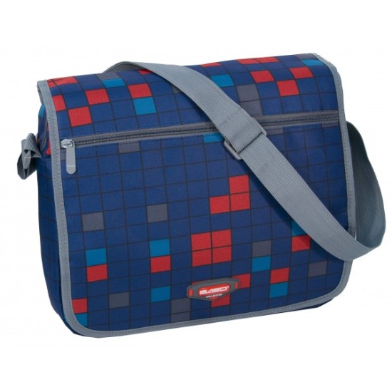 Paso Ученическа раница за рамо Blue Square 13-711BB