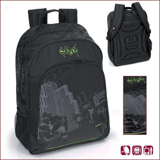 Ергономична ученическа раница с едно отделение Rap Gabol 213064