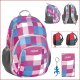Анатомична ученическа раница с две отделния Explore PinkSquare Modan 74841040 Анатомична ученическа раница с две отделния Explore PinkSquare Modan 74841040