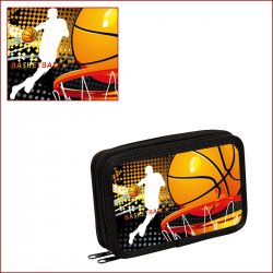 Празен ученически несесер Basketball Modan 511502121 Празен ученически несесер Basketball Modan 511502121