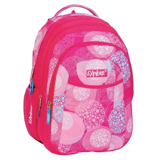 Ергономична ученическа раница 2 в 1 Explore Ping Circles