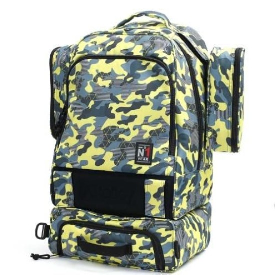 Auguri Preziosi Комплект ученическа раница на колела ЕксРолей + несесери