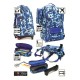 Auguri Preziosi Комплект ученическа раница на колела ЕксРолей + несесери
