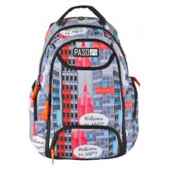 PASO УЧЕНИЧЕСКА РАНИЦА С ДВЕ ОТДЕЛЕНИЯ 17-2908UY PASO УЧЕНИЧЕСКА РАНИЦА С ДВЕ ОТДЕЛЕНИЯ 17-2908UY