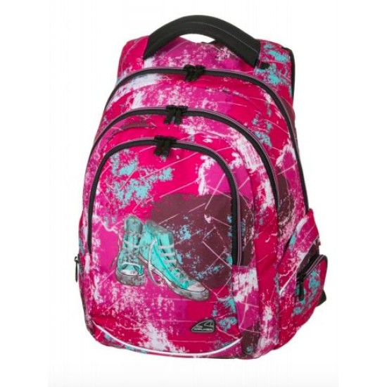 SCHNEIDERS ЕРГОНОМИЧНА УЧЕНИЧЕСКА РАНИЦА С ТРИ ОТДЕЛЕНИЯ ЦВЕТЯ 19820