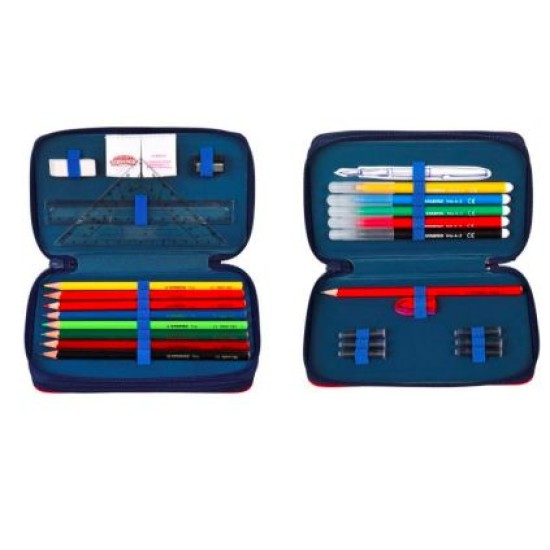 UNDERCOVER Пълен ученически несесер 18 части Spinderman 26290