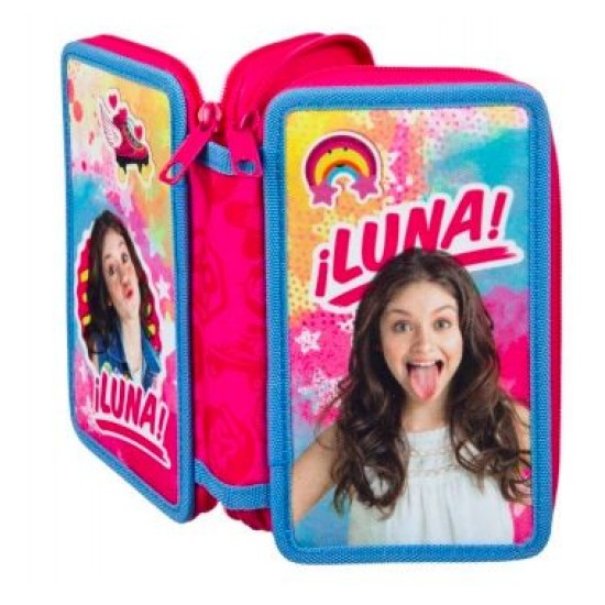 Undercover пълен ученически несесер 18 части Soy Luna 26503