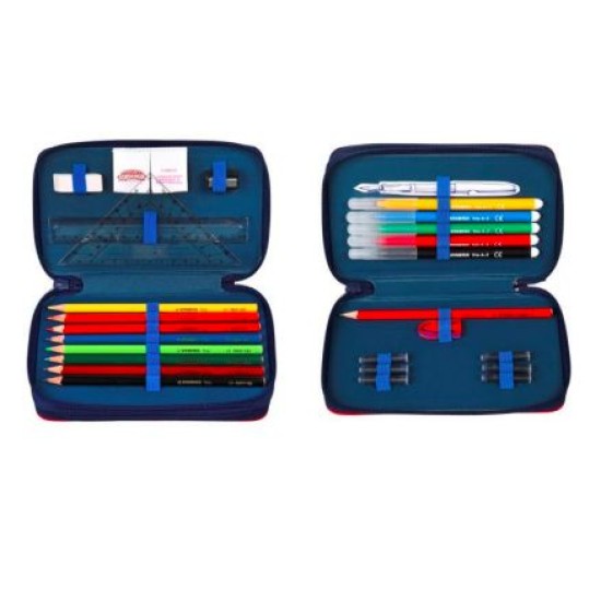 Undercover Пълен ученически несесер 18 части Minnie Mouse 26286