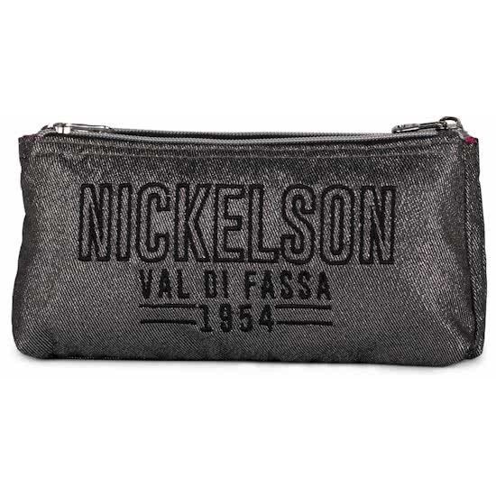 Stationery Team Празен двоен ученически несесер Nickelson 11020