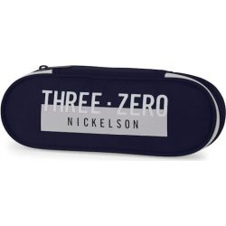 Stationery Team Празен ученически овален несесер Nickelson Blue 11005 Stationery Team Празен ученически овален несесер Nickelson Blue 11005