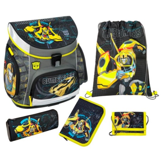 Undercover Ергономична ученическа раница с едно отделение и аксесоари Transformers 26260 Undercover Ергономична ученическа раница с едно отделение и аксесоари Transformers 26260