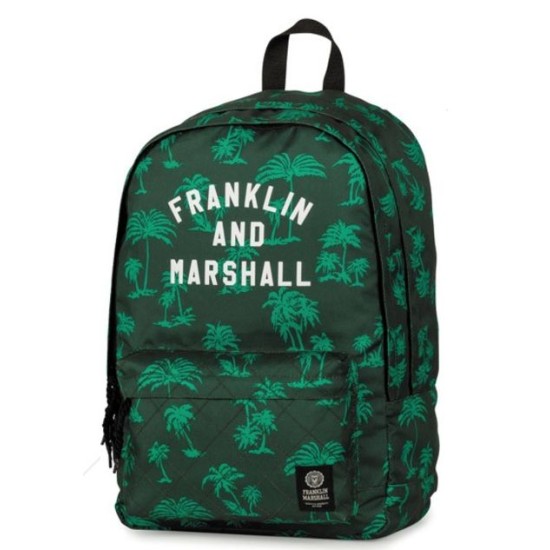 Stationery Team Ученическа раница с две отделния Franklin and Marshall Green 10930