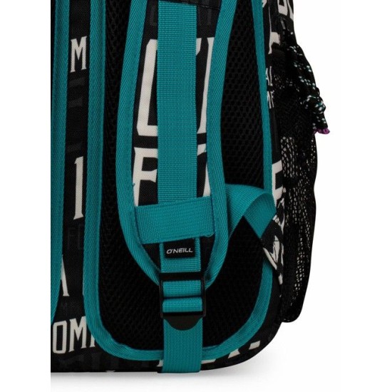 Stationery Team Ергономична ученическа раница с две отделния и място за лаптоп O'Neill Black 11063