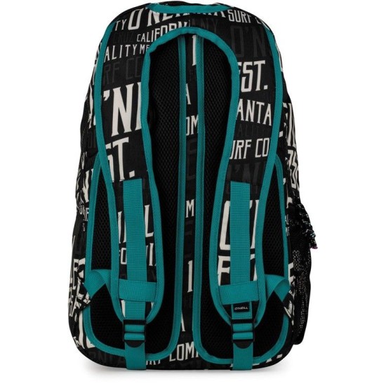 Stationery Team Ергономична ученическа раница с две отделния и място за лаптоп O'Neill Black 11063