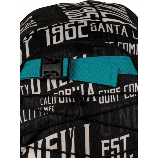 Stationery Team Ергономична ученическа раница с две отделния и място за лаптоп O'Neill Black 11063