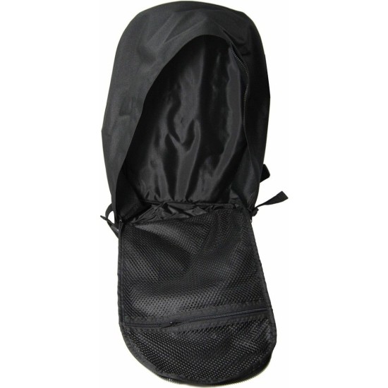 Stationery Team Ергономична ученическа раница с едно отделние и място за лаптоп Franklin and Marshall Black 10938