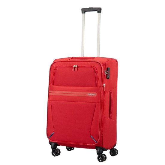 American Tourister Куфар Summer Voyager 68 см - червен