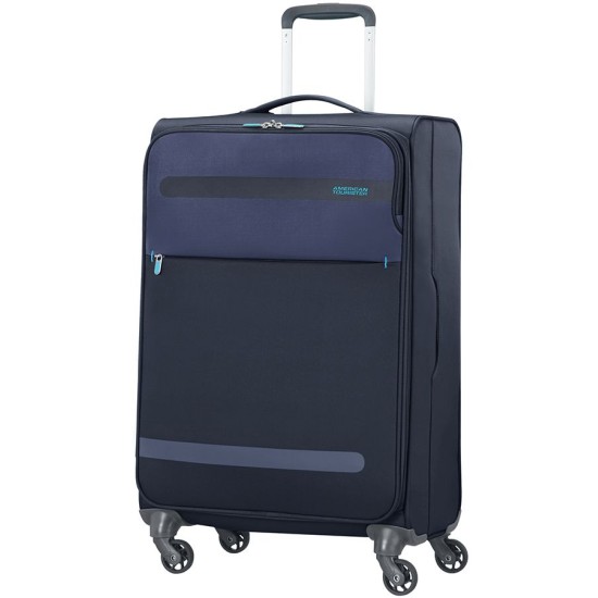 American Tourister Куфар Herolite 67 см. - тъмно син