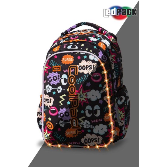 Cool Pack Светеща LED раница Comics Joy M