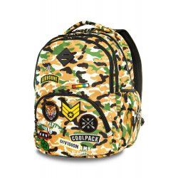 Cool Pack раница Bentley - Camo Desert Badges Cool Pack раница Bentley - Camo Desert Badges