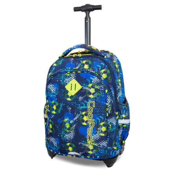 Раница на колела JUNIOR - Football Blue