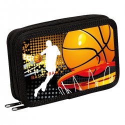Explore "Basketball" несесер твърд с 2 ципа, празен Explore "Basketball" несесер твърд с 2 ципа, празен