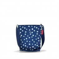 Чанта през рамо Reisenthel S -  Тъмно синя на точки