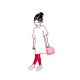 Детска козметична чанта Reisenthel - Тъмно розова