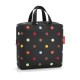 Термо чанта за храна Reisenthel M - Черна на точки