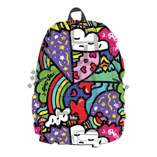 MadPax 3D Раница AK Blok - Heart 2 Heart