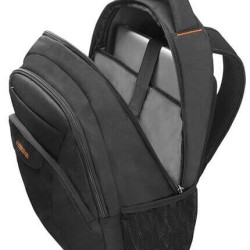 АТ Раница за 38.5cм/14.1″ At Work черен/оранжев