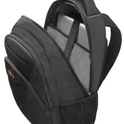 АТ Раница за 38.5cм/14.1″ At Work черен/оранжев