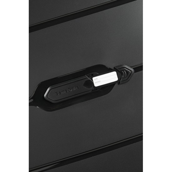 Куфар с разширение Flux 68 см - черен