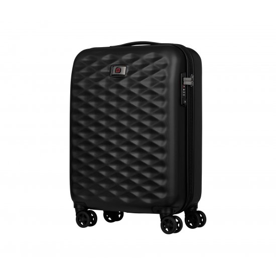 Куфар Wenger Lumen Hardside Luggage 55см - Carry On, черен