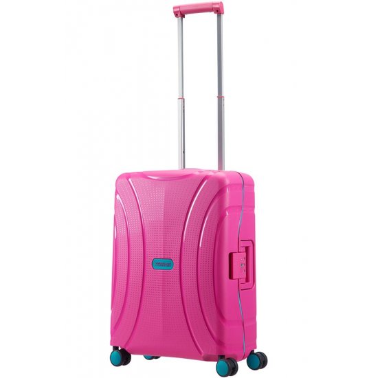 American Tourister куфар Lock'N'Roll 55 см - лятно розов