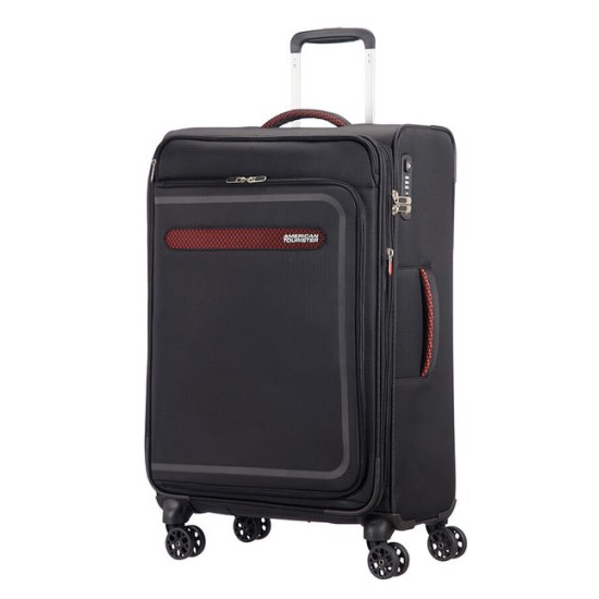 American Tourister куфар Airbeat 68 см - черен