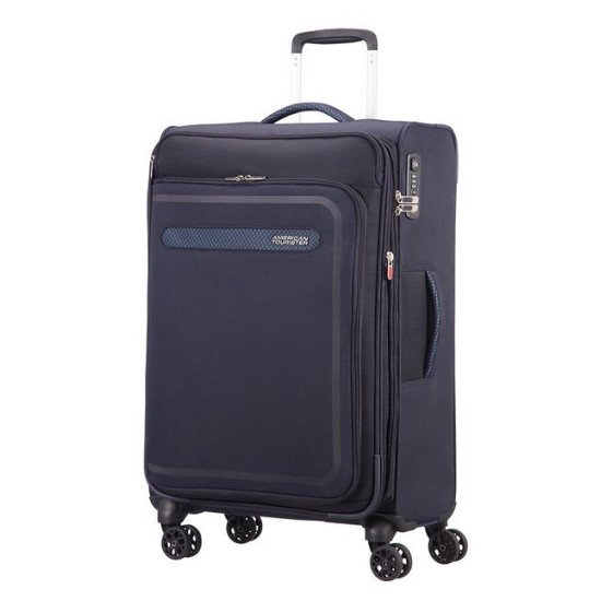 American Tourister куфар Airbeat 68 см - тъмно син