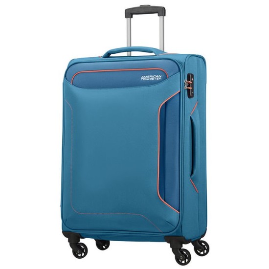 American Tourister Куфар Holiday Heat 67 см - син American Tourister Куфар Holiday Heat 67 см - син