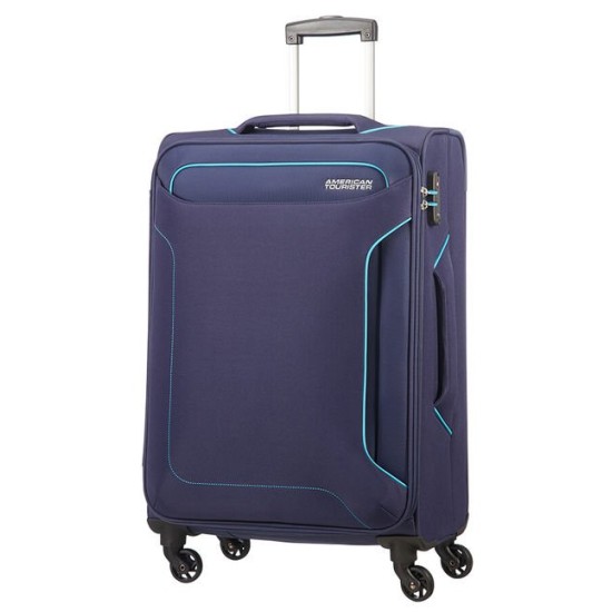 American Tourister Куфар Holiday Heat 67 см - тъмно син