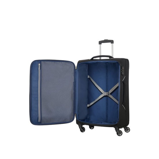 American Tourister Куфар Holiday Heat 67 см - черен