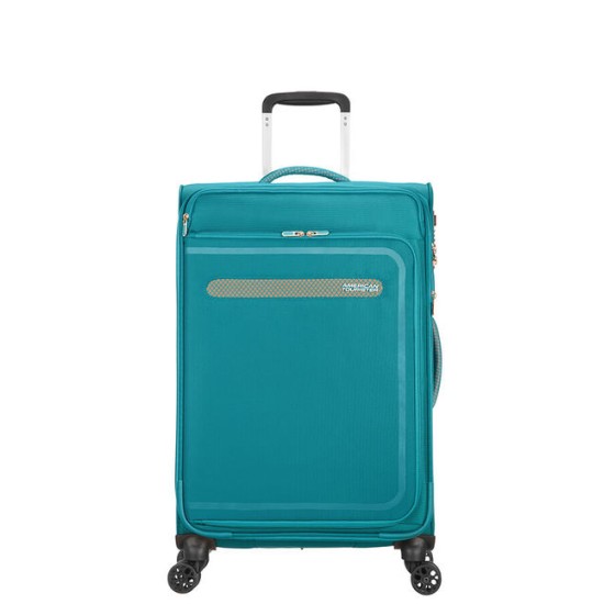 American Tourister куфар Airbeat 68 см - светло син