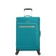American Tourister куфар Airbeat 68 см - светло син