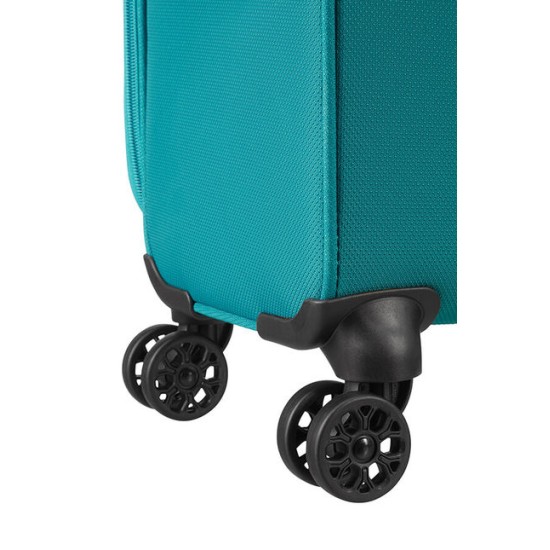 American Tourister куфар Airbeat 68 см - светло син