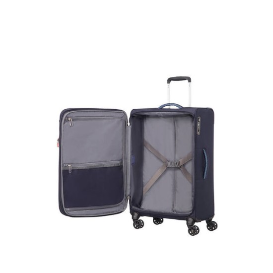 American Tourister куфар Airbeat 68 см - тъмно син