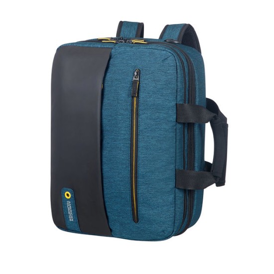 Бордна чанта с отделение за лаптоп 15.6inch City Drift - черен/син