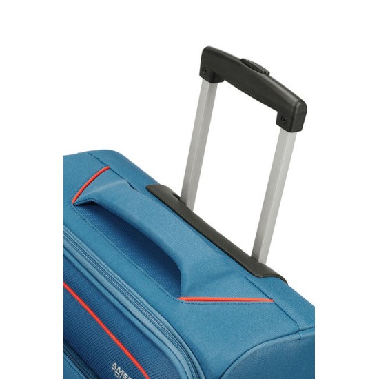 American Tourister Куфар Holiday Heat 35 см широчина  - син