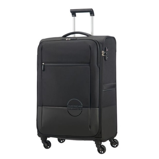 American Tourister куфар Instago 68 см - черен/тъмно сив