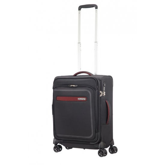 American Tourister Куфар Airbeat 55 см. - черен American Tourister Куфар Airbeat 55 см. - черен